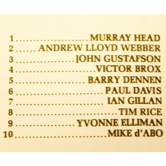 1970 "Jesus Christ Superstar" Rock Opera Andrew Lloyd Weber Script Music Book - Picture 3 of 11